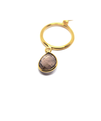 Petit Comité Oorhangers Louise Bruine Topaas