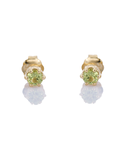 Petit Comité Oorknopjes Geboortesteen Augustus Peridoot