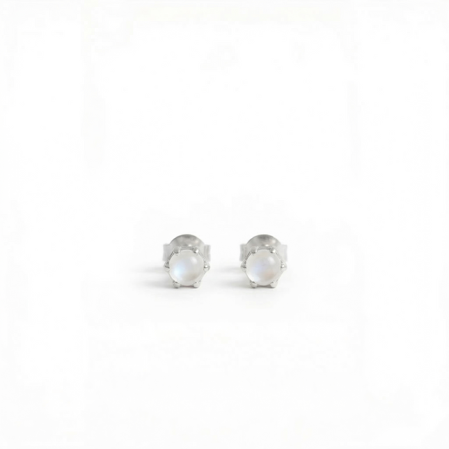 Petit Comité Oorknopjes Geboortesteen Juni Maansteen