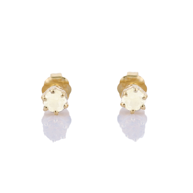 Petit Comité Oorknopjes Geboortesteen Juni Maansteen