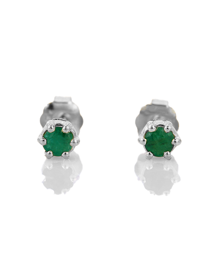 Petit Comité Oorknopjes Geboortesteen Mei Smaragd