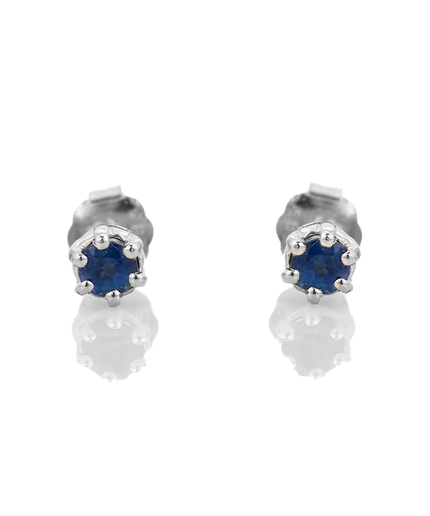 Petit Comité Oorknopjes Geboortesteen September Saffier