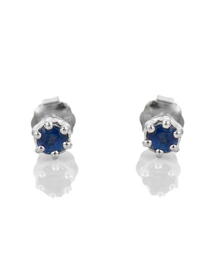 Petit Comité Oorknopjes Geboortesteen September Saffier