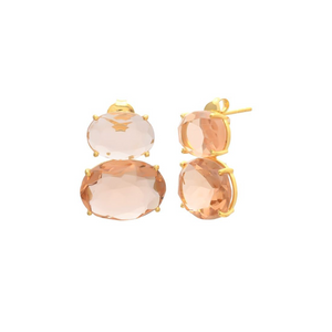 Petit Comité Statement Oorbellen Liv Champagne