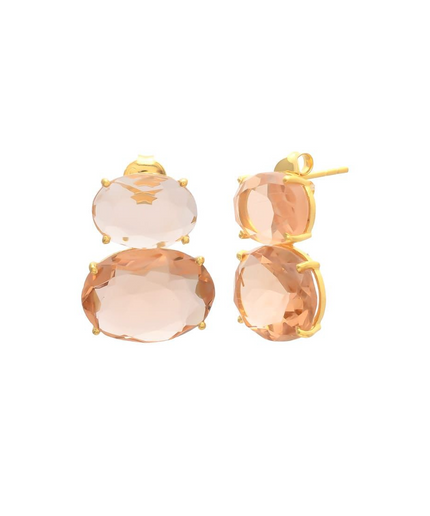 Petit Comité Statement Oorbellen Liv Champagne