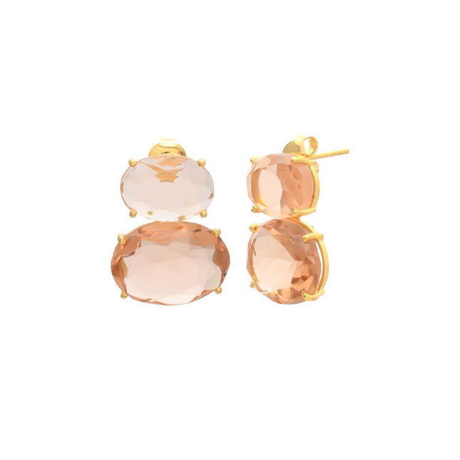 Petit Comité Statement Oorbellen Liv Champagne