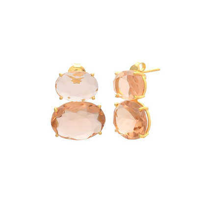 Petit Comité Statement Oorbellen Liv Champagne