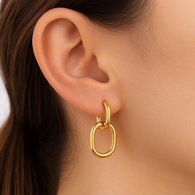 Petit Comité Statement oorbellen Lolita Goud