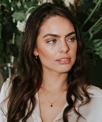 Petit Comité Vintage Ketting Geboortesteen januari Granaat